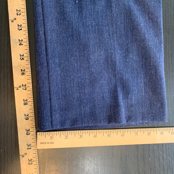 Nine West Women's Navy Heather Bootcut Pants Size 20W Comfort Minimalist Casual - Picture 9 of 9